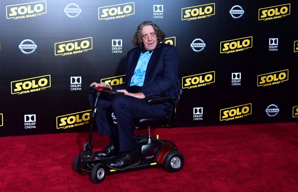 Peter Mayhew in 2018.