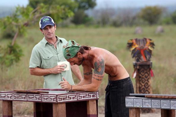 Jeff Probst and Benjamin "Coach" Wade
