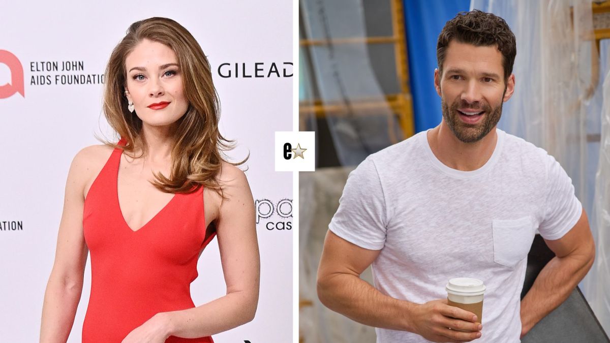 Hallmark Channel's Kim Matula and Aaron O'Connell
