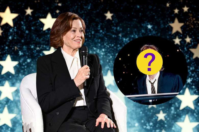Sigourney Weaver and John Lennon.