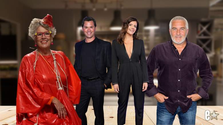 Prue Leith, Andrew Rannells, Casey Wilson, Paul Hollywood