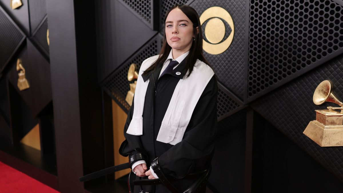 Billie Eilish attends the 68th GRAMMY Awards on February 01, 2026 in Los Angeles, California