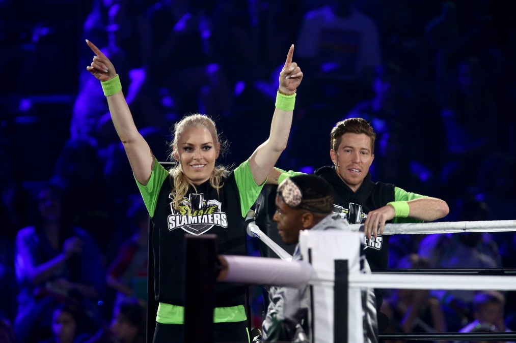 Lindsey Vonn and Shaun White