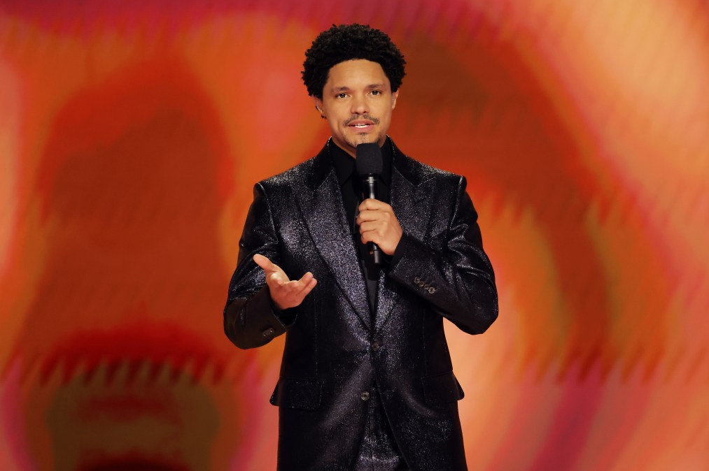 Trevor Noah speaks onstage