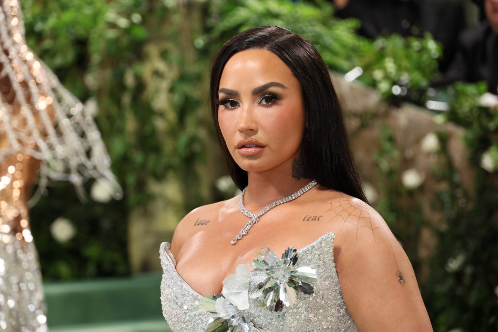 Demi Lovato attends The 2024 Met Gala Celebrating "Sleeping Beauties: Reawakening Fashion"