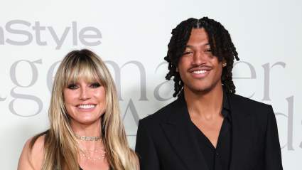 Heidi Klum & Seal’s Son Turn Heads on Milan Runway