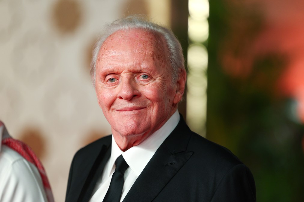 Sir Anthony Hopkins in 2025.