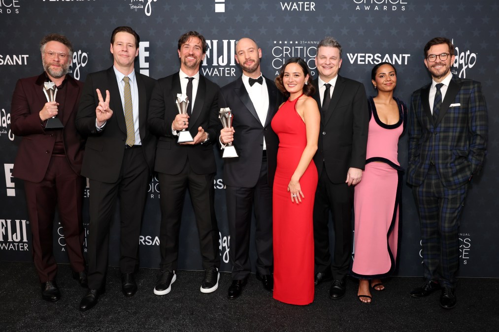 Seth Rogen, Ike Barinholtz, James Weaver, Evan Goldberg, Chase Sui Wonders, Alex Gregory, Frida Perez and Peter Huyck,