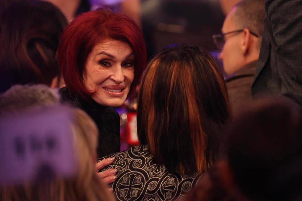 US TV personality Sharon Osbourne 