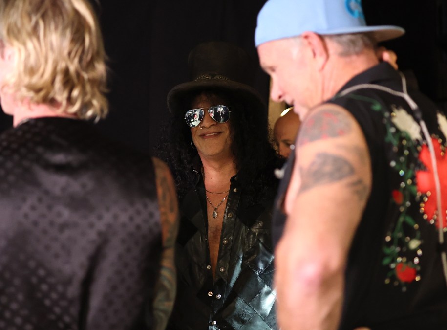 Slash, Duff McKagan, Chad Smith