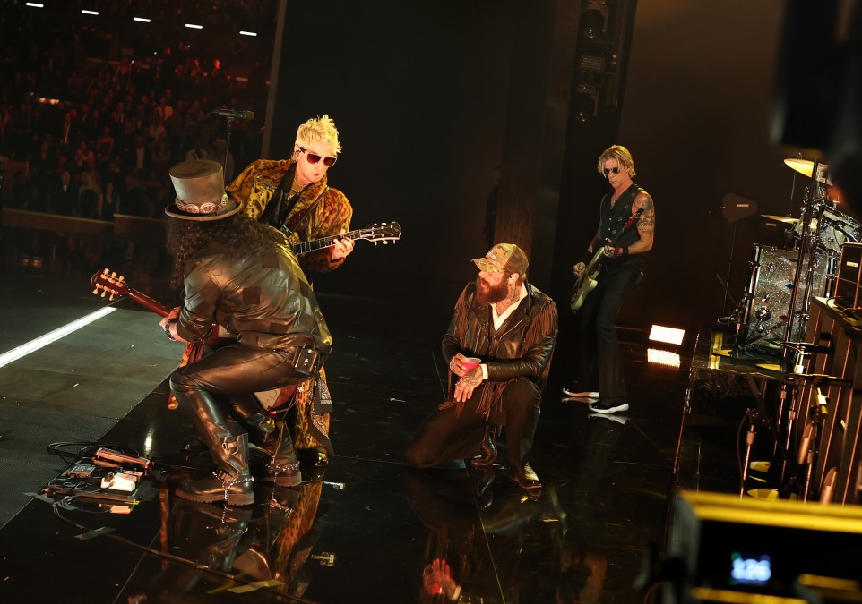 Duff McKagan, Alex Watt, Post Malone, Slash