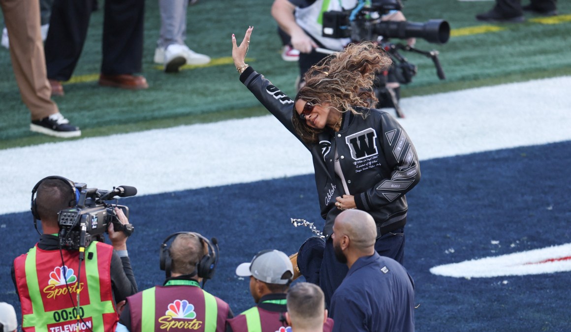 Blue Ivy Super Bowl jump
