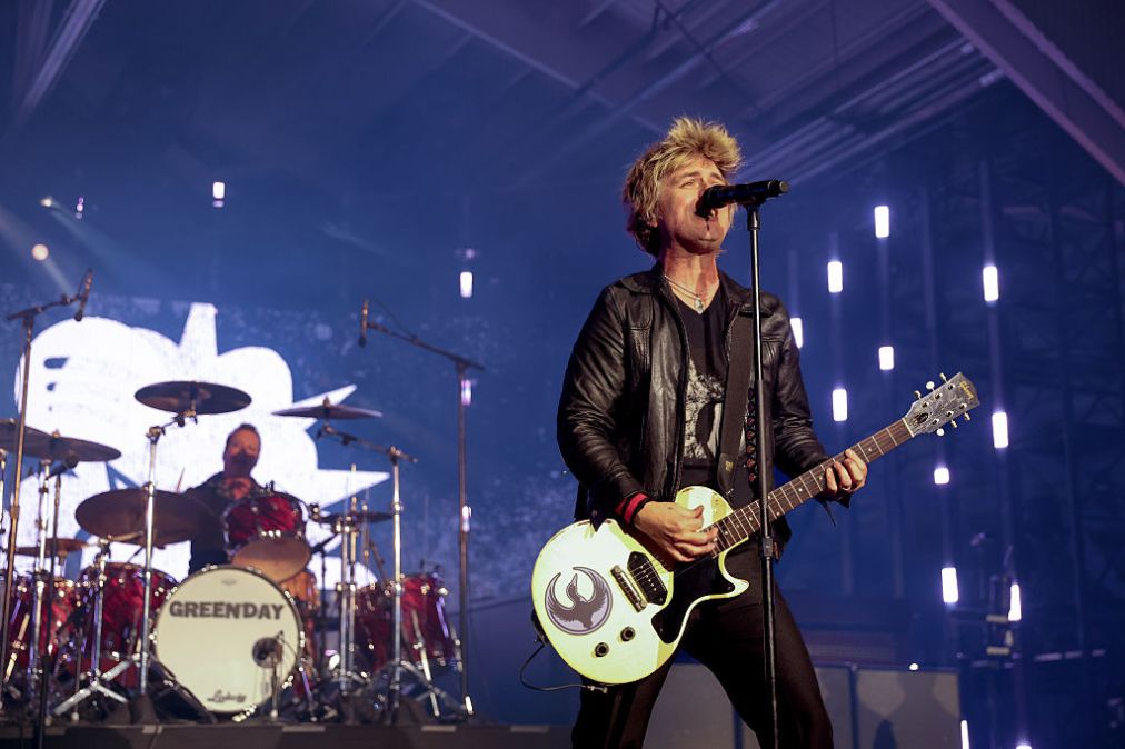 Billie Joe Armstrong of Green Day performs onstage during The FanDuel Party Powered by Spotify 2026