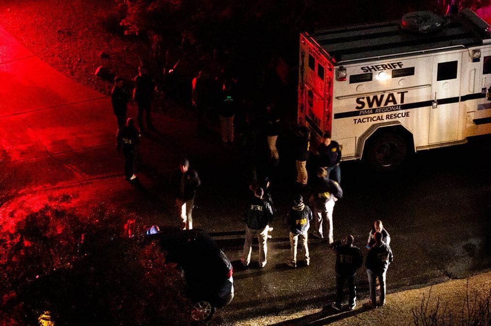 FBI and SWAT units