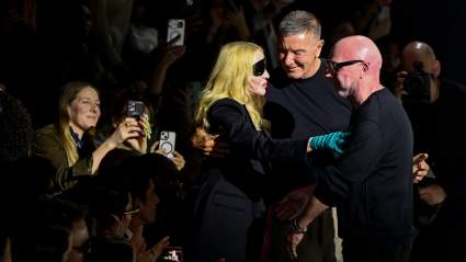 Madonna Stuns at Dolce & Gabbana Show in Milan Fashion Week 2026