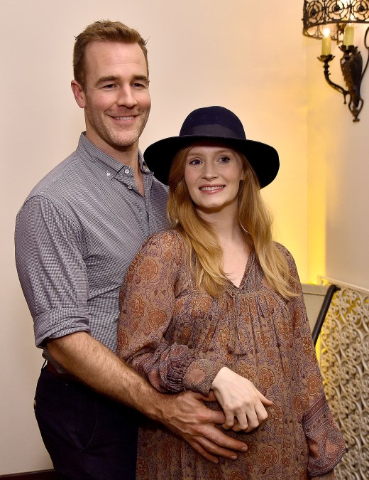 James and his wife