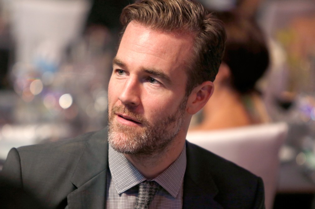 Actor James Van Der Beek