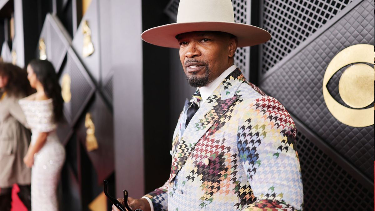 Jamie Foxx attends the 68th GRAMMY Awards on February 01, 2026 in Los Angeles, California.