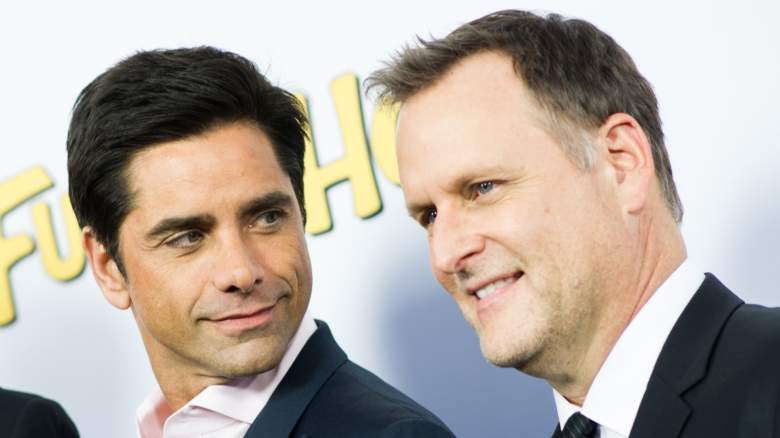 John Stamos and Dave Coulier attend an event for "Full House"