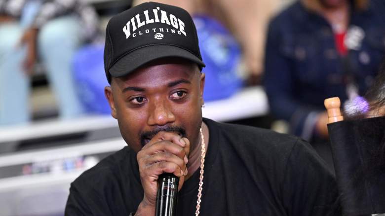 Ray J performing, brandy