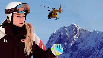 2026 Olympics: Lindsey Vonn Airlifted After Crashing 13 Seconds Into Her Downhill
