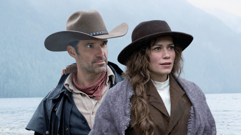 Benjamin Ayres and Bethany Joy Lenz of Hope Valley 1874