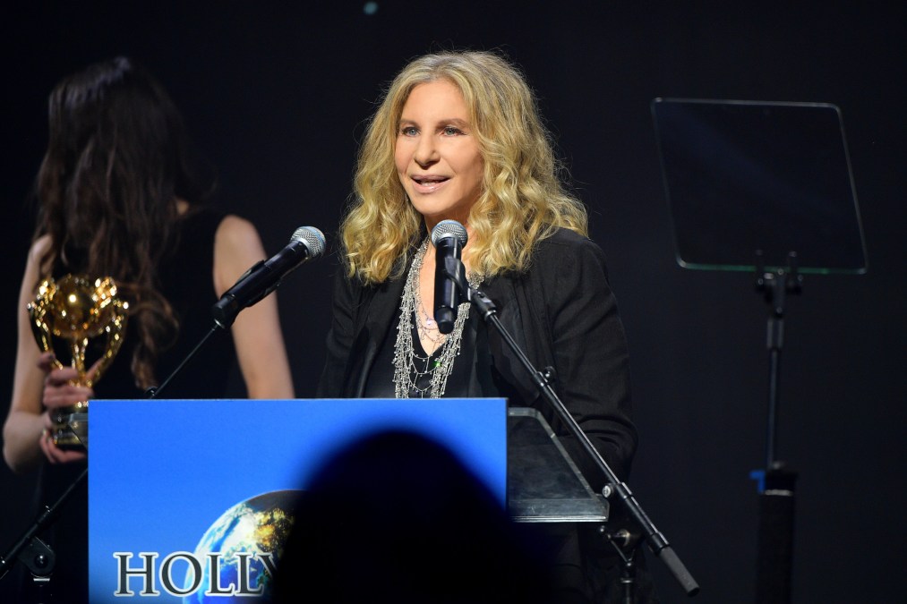Barbra Streisand.