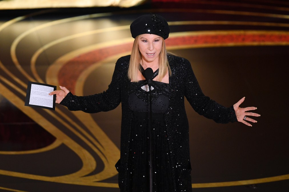 Barbra Streisand.