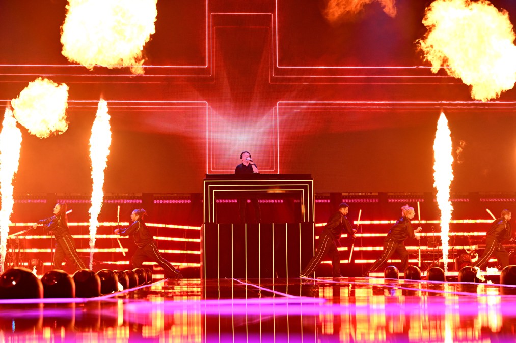 Pete Tong performs during The National Lottery's Team GB Homecoming