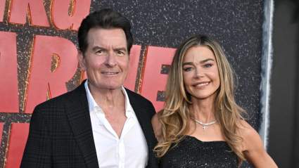 Denise Richards Clarifies Where She Stands With Charlie Sheen Today