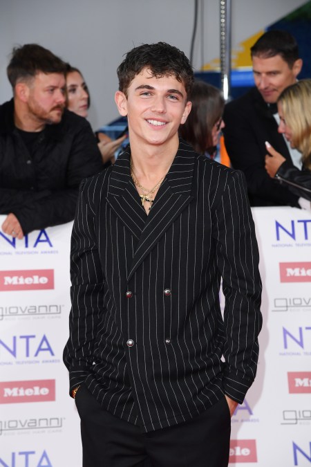 Oscar Curtis attends the NTA's 2025 at The O2 Arena on September 10, 2025 in London, England.
