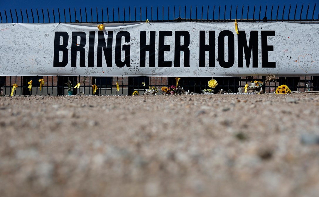 Bring Her Home sign