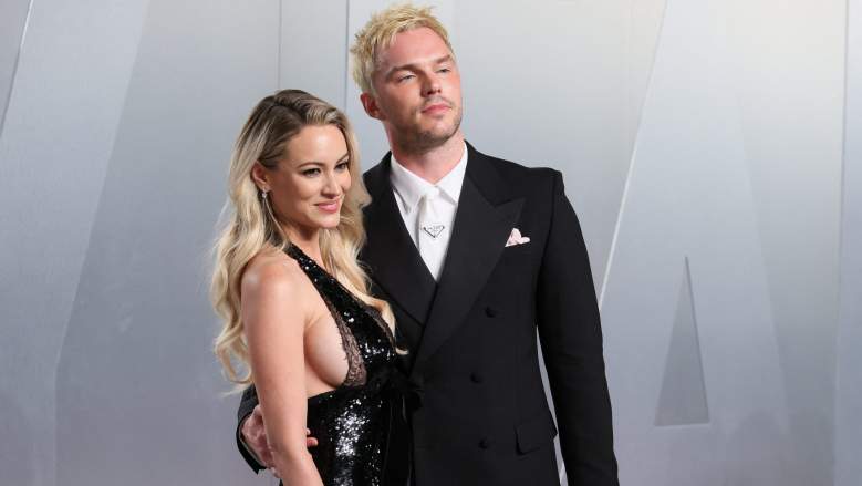 Bryana Holly and Nicholas Hoult.