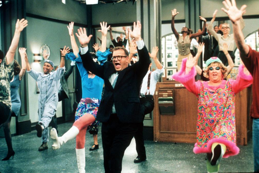 Drew Carey and Kathy Kinney star in "The Drew Carey Show." 