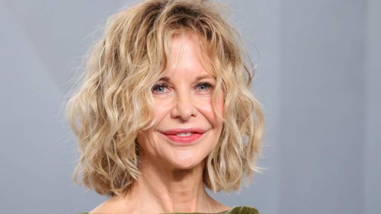 Meg Ryan smiles while attending the 2026 Vanity Fair Oscar Party