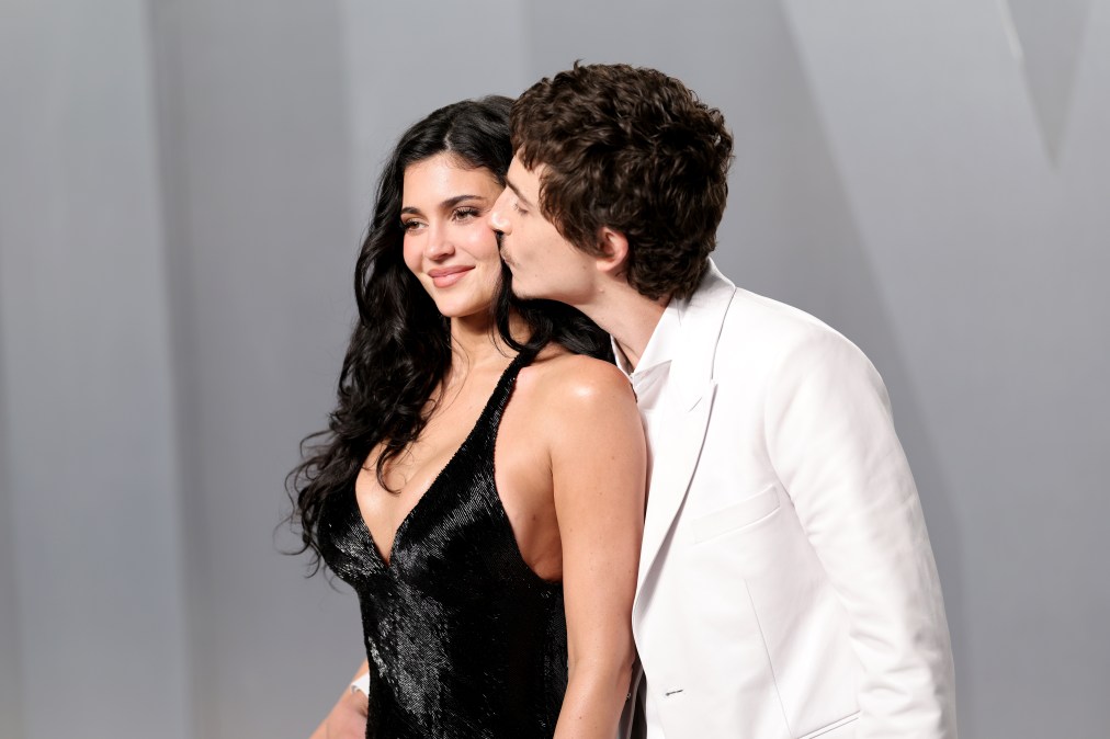 Kylie Jenner and Timoth&eacute;e Chalamet