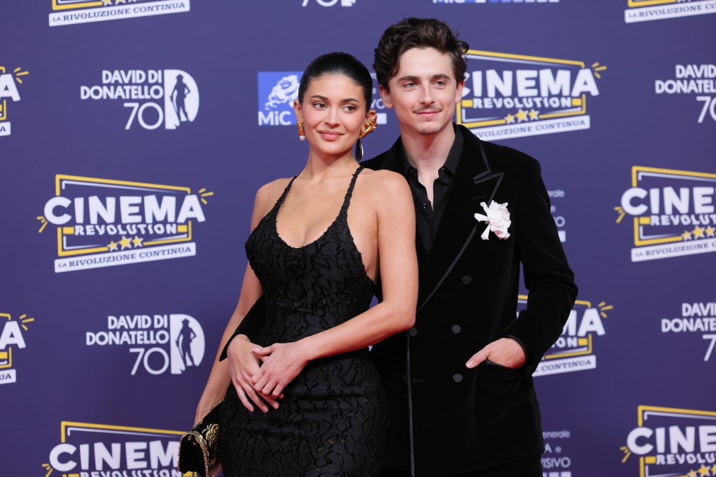 Kylie Jenner and Timoth&eacute;e Chalamet