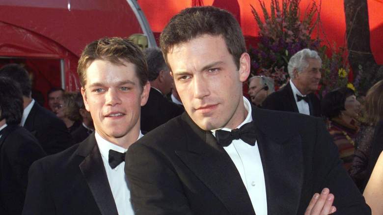 Ben Affleck and Matt Damon at the 71st Annual Academy Awards in 1999.