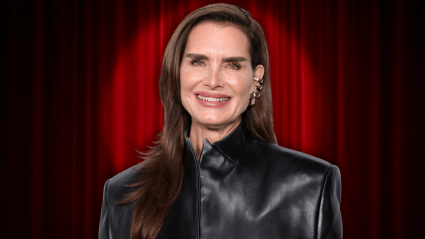 Brooke Shields Stuns in Leather Ensemble on Red Carpet Ahead of New Mystery Series Premiere