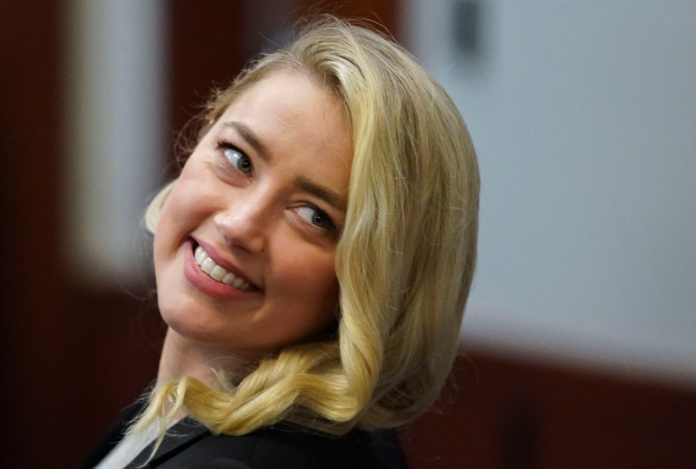 Amber Heard in 2022.