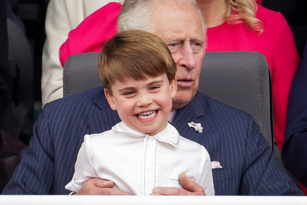King Charles and Prince Louis