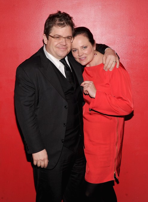 Patton Oswalt and Michelle McNamara