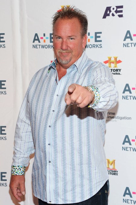 TV Personality Darrell Sheets attends A&E Networks 2012 Upfront at Lincoln Center on May 9, 2012