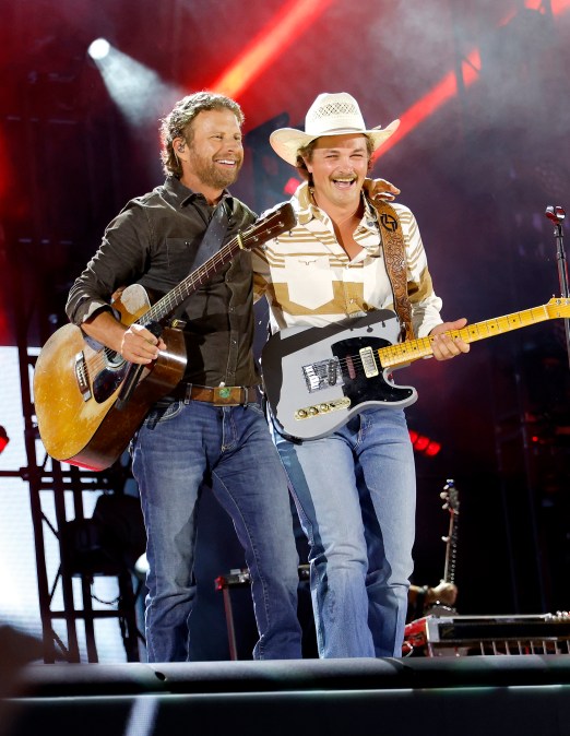 Dierks Bentley and Zach Top