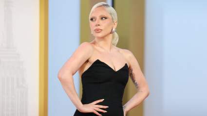 Lady Gaga Shines in Black Strapless Gown at ‘The Devil Wears Prada 2’ Premiere