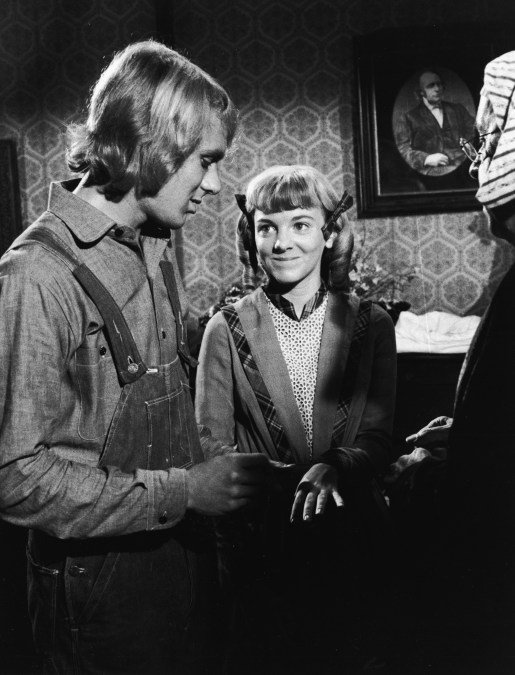 Alison Arngrim And Bob Marsic In Episode Of 'Little House On The Prairie'