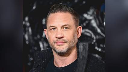 Tom Hardy Twins with 18-Year-Old Son Louis Hardy: SEE PHOTOS