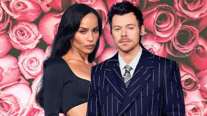 Harry Styles Sparks Engagement Buzz After Zoë Kravitz Wears Massive Diamond on Ring Finger: SEE