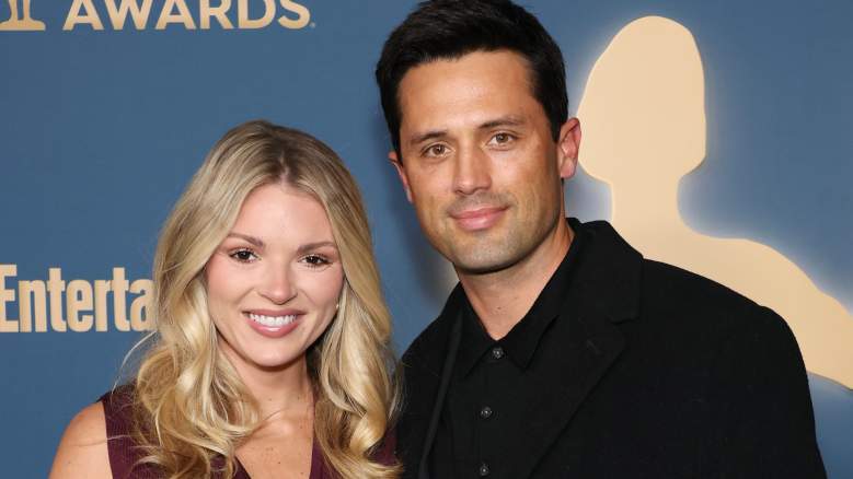 Alex Weaver and Stephen Colletti pose together at the SAG Awards Season Celebration in Los Angeles.