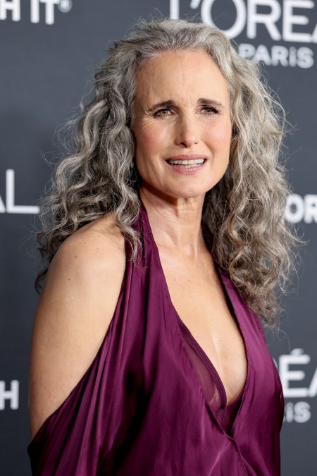  Andie MacDowell attends the 20th Anniversary of L'Or&eacute;al Paris Women of Worth at Academy Museum of Motion Pictures
